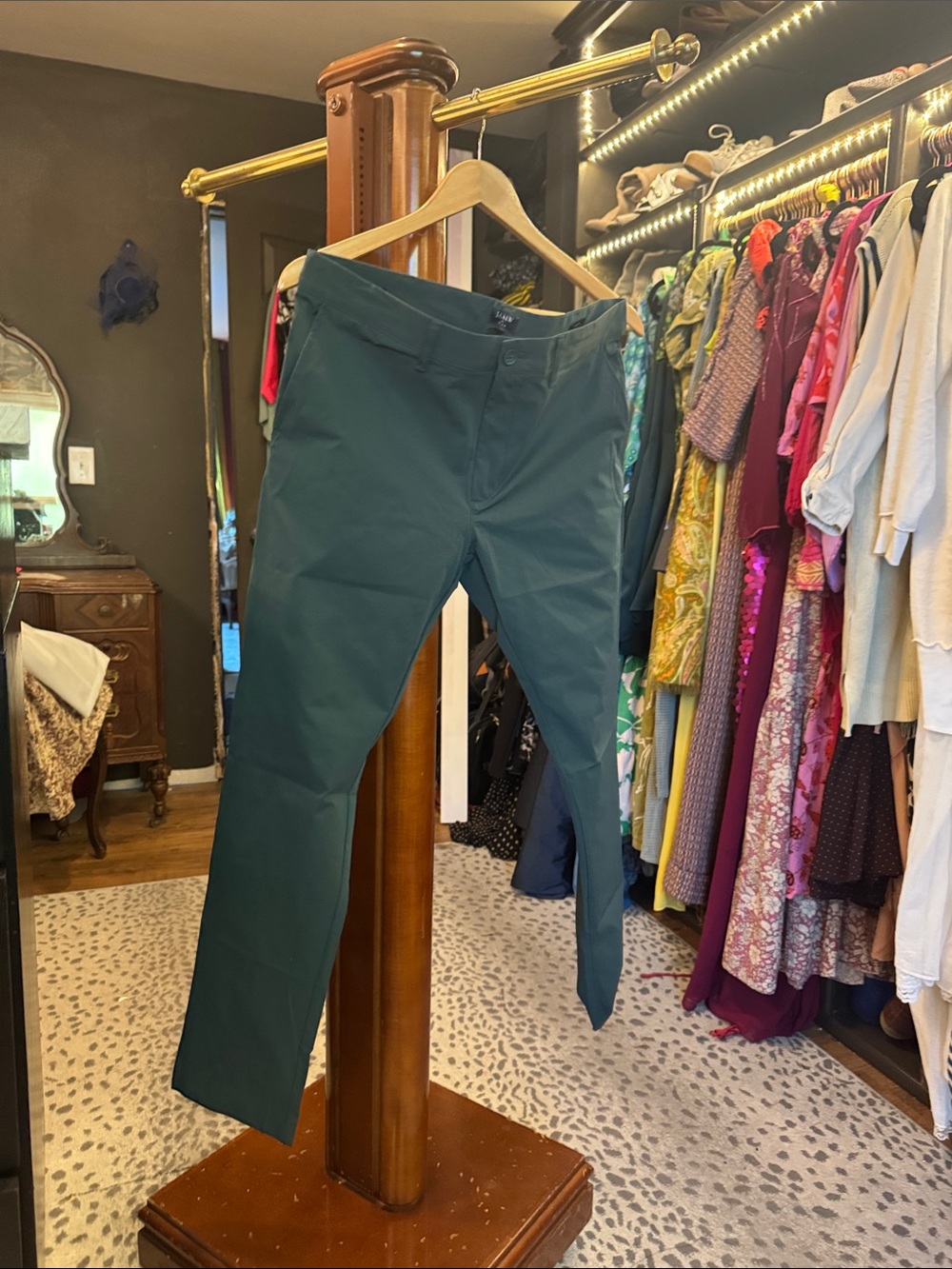 J. Crew Forest Green Chino Pants